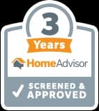 HomeAdvisor 3 Years Screened